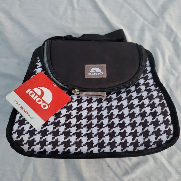 Igloo Lunch Bag - Black Checkered - Picture 1 of 8